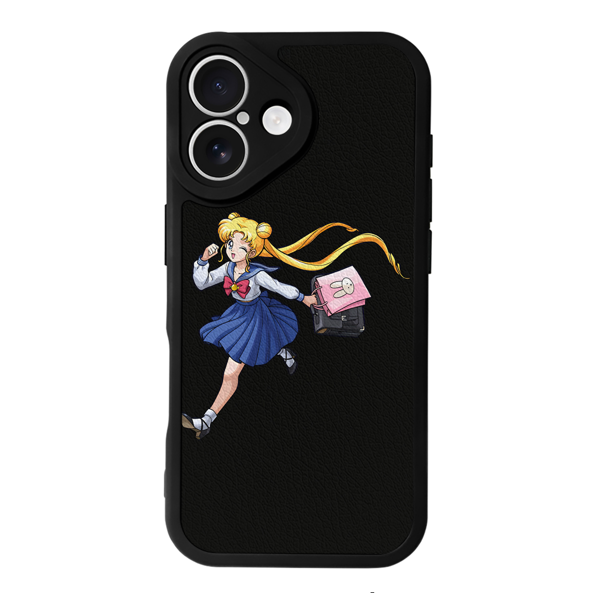 （画像用） 美少女戦士セーラームーン 愛野 美奈子 あいの みなこ Sailor Moon Aino Minako 【iPhone 16シリーズ対応】シリコンスマホケース（レザー調） 材質：シリコン